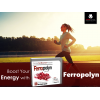 FERROPOLYN DIETARY SUPPLEMENT ( VITAMIN C + IRON AS FERROUS BISGLYCINATE + FOLIC ACID + VITAMIN B12 ) 30 HARD GELATIN CAPSULES